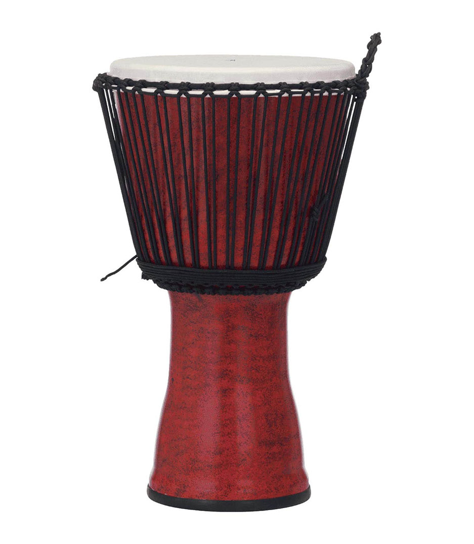  Pearl 14" Rope Tuned Djembe, Molten Scarlet Finish